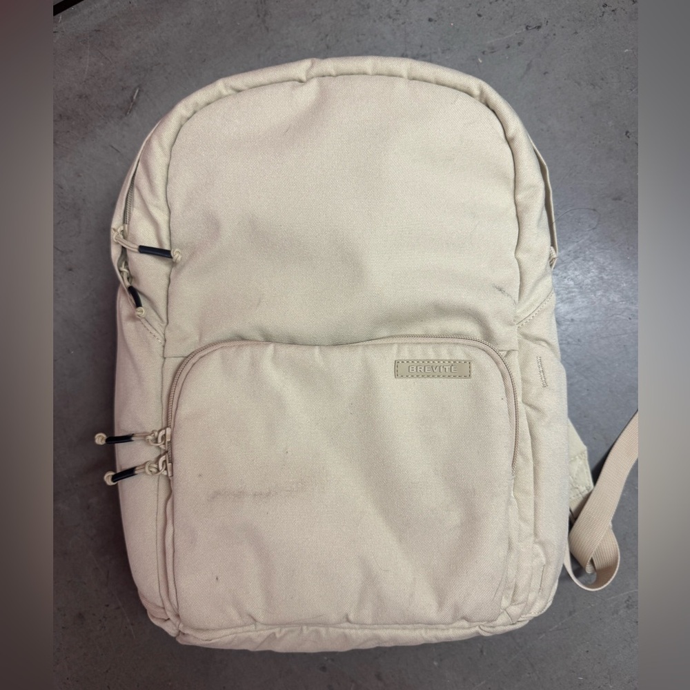 Elegant Cream Backpack for Women